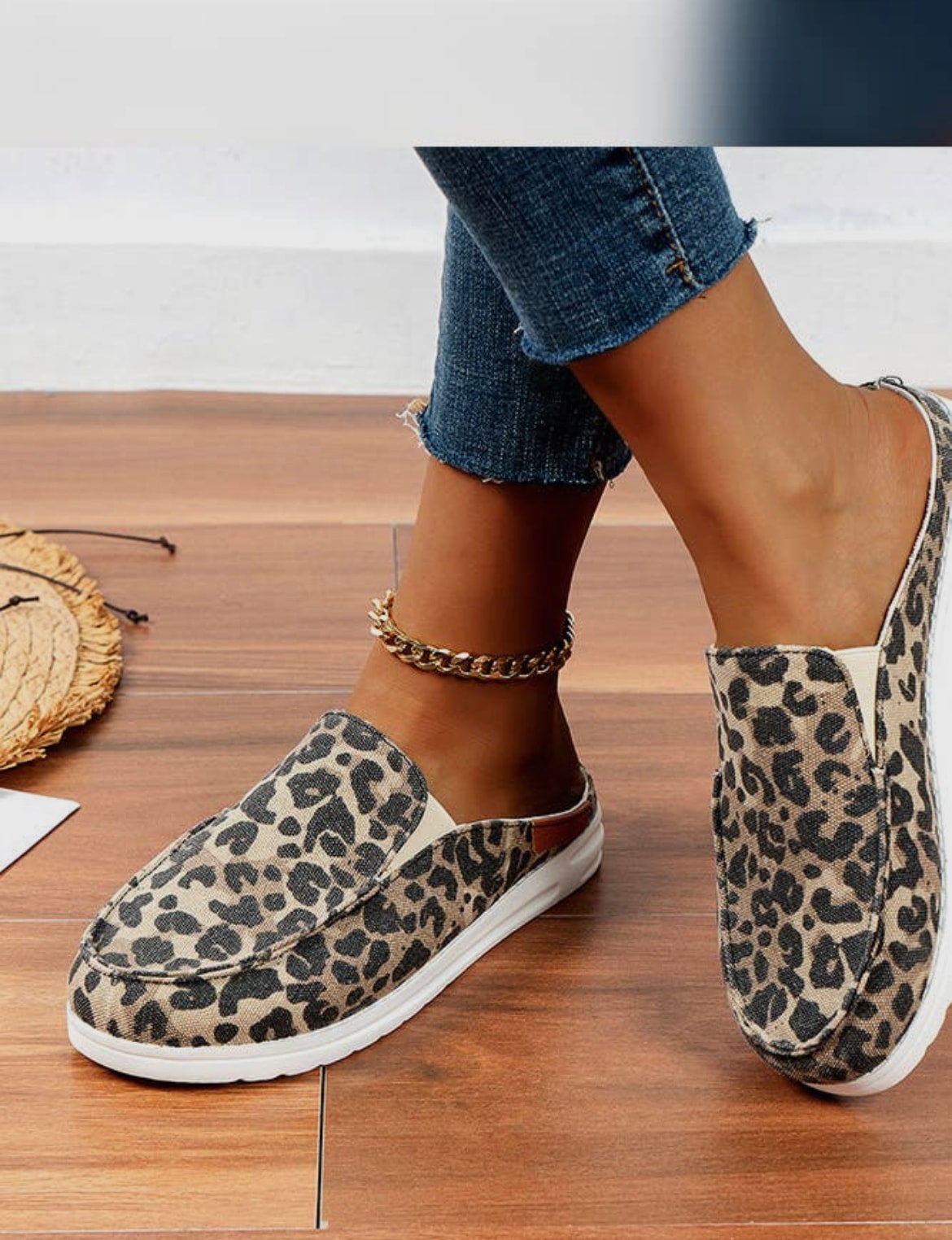 Printed Backless Shoes MRKR Designs